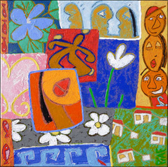 S family in st barth 40x40 cm.jpg